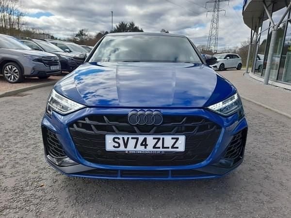 Used Audi A3 Black Edition 300 HP (220 kW) 2024 Blue Sedan