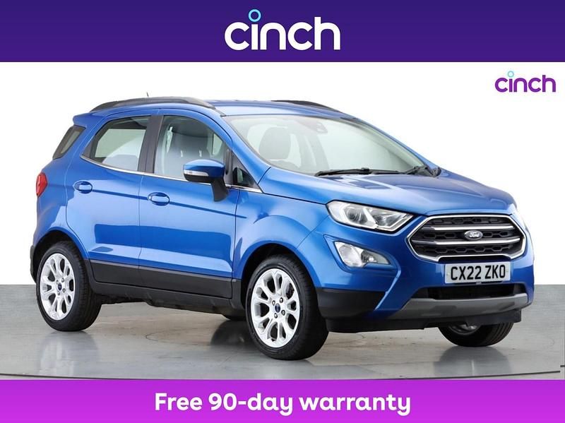Blue Used 2022 Ford Ecosport Titanium SUV | £9,799 (Good price) - Image 1/3