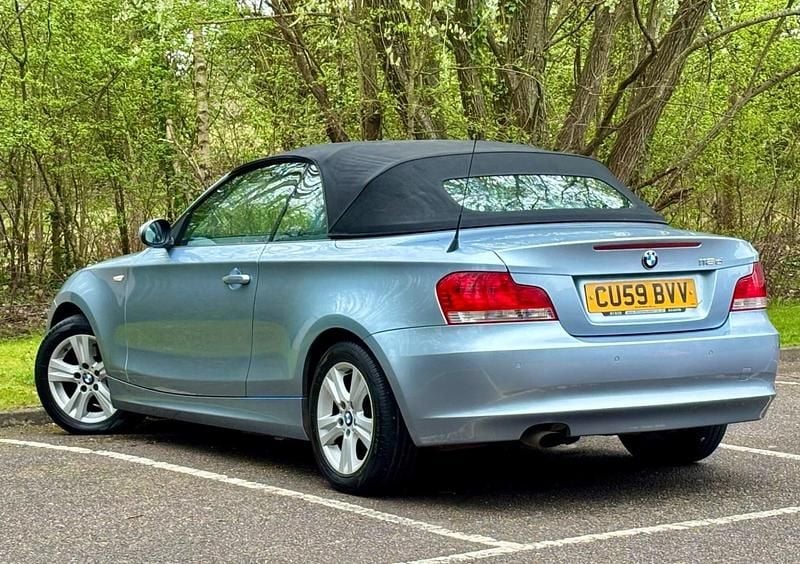 Used BMW 118 Cabriolet Comfort Edition 2009 Blue Cabriolet