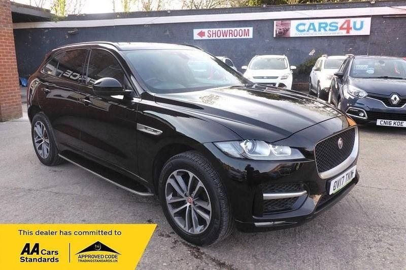 Used Jaguar F-Pace R-Sport 180 HP (132 kW) 2017 Black SUV