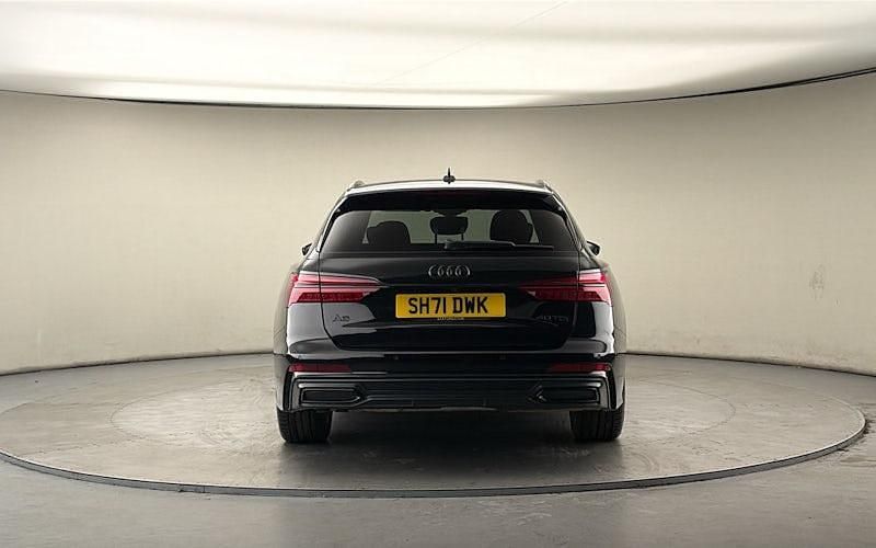 Used Audi A6 Black Edition 204 HP (150 kW) 2021 Myth black metallic/myth black metallic Estate