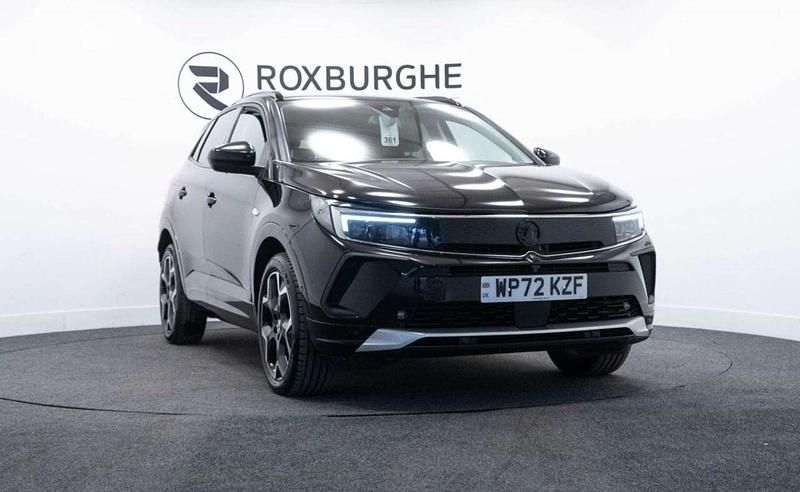 Used Vauxhall Grandland X Ultimate 130 HP (95 kW) 2022 Black SUV