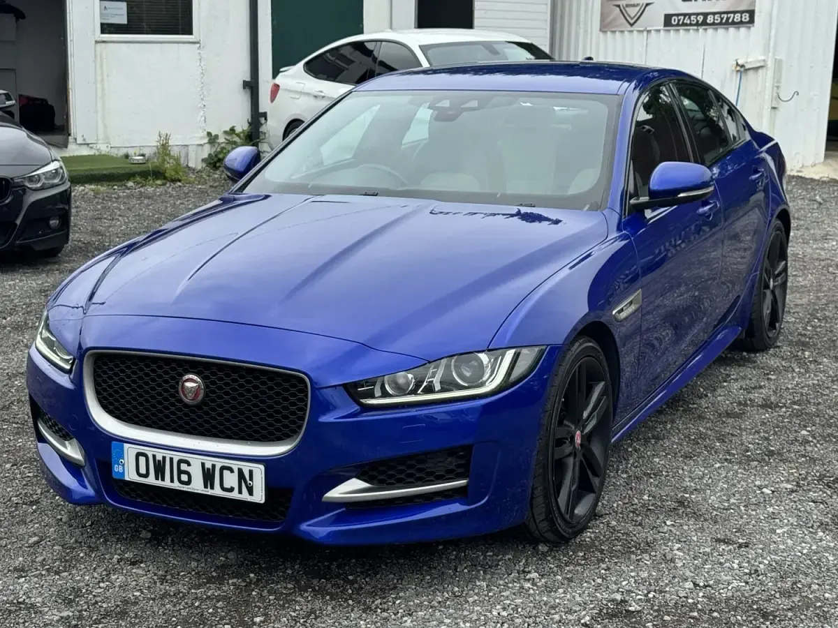 Used Jaguar XE R-Sport 2016 Blue Sedan