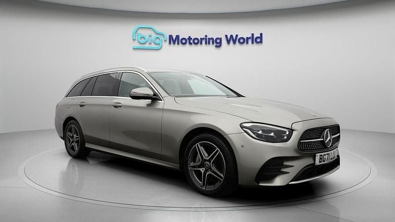 Silver Used 2021 Mercedes E300 AMG line Estate | £21,800 (Good price) - Image 1/4