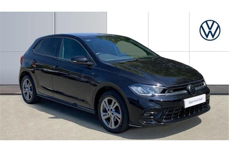 Black Used 2022 VW Polo R-line Hatchback | £16,667 (Fair price) - Image 1/4