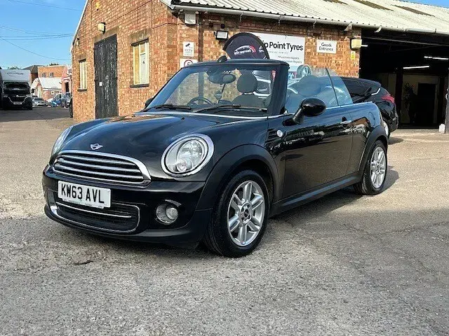 Used Mini Cooper Cabriolet 122 HP (89 kW) 2013 Black Cabriolet