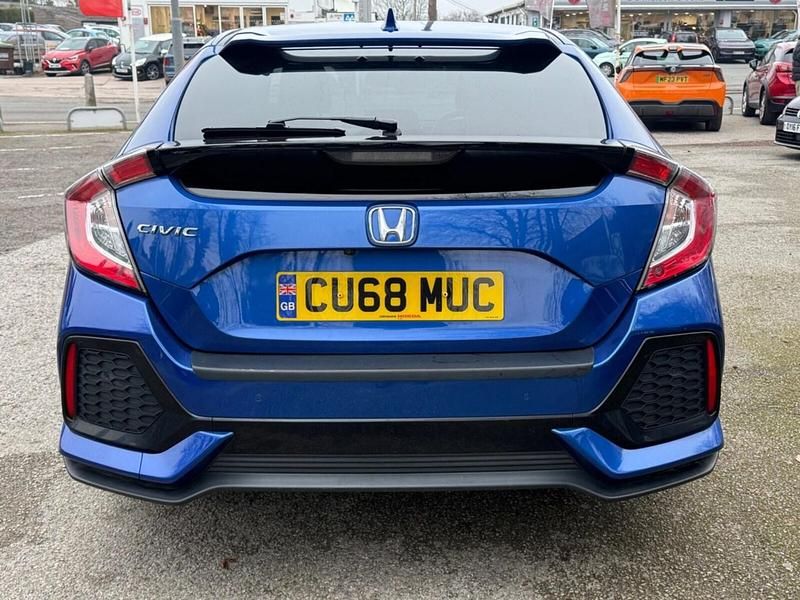 Used Honda Civic EX 126 HP (92 kW) 2019 Blue Hatchback