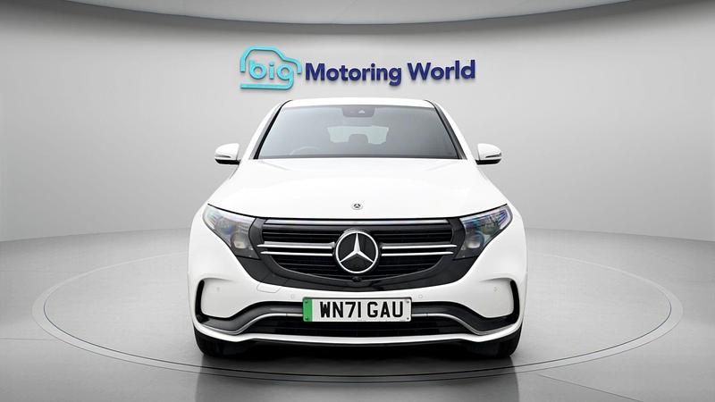 Used Mercedes EQC400 AMG line 300 kW (408 HP) 2021 White SUV