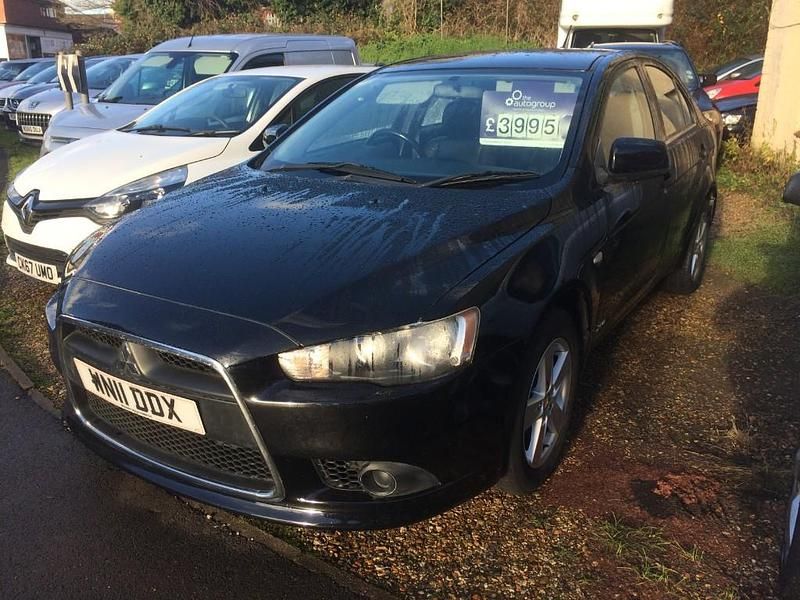 Used Mitsubishi Lancer 2011 Black Hatchback