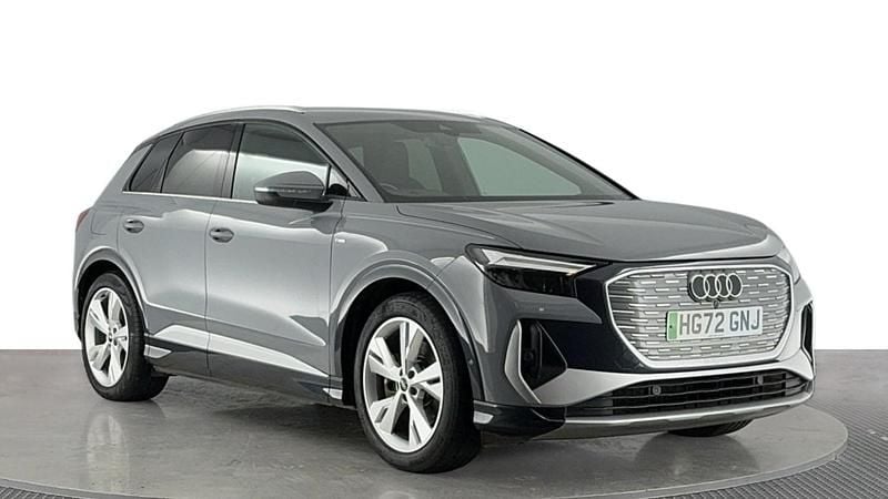 Used Audi Q4 e-tron S-Line 150 kW (204 HP) 2022 Grey SUV