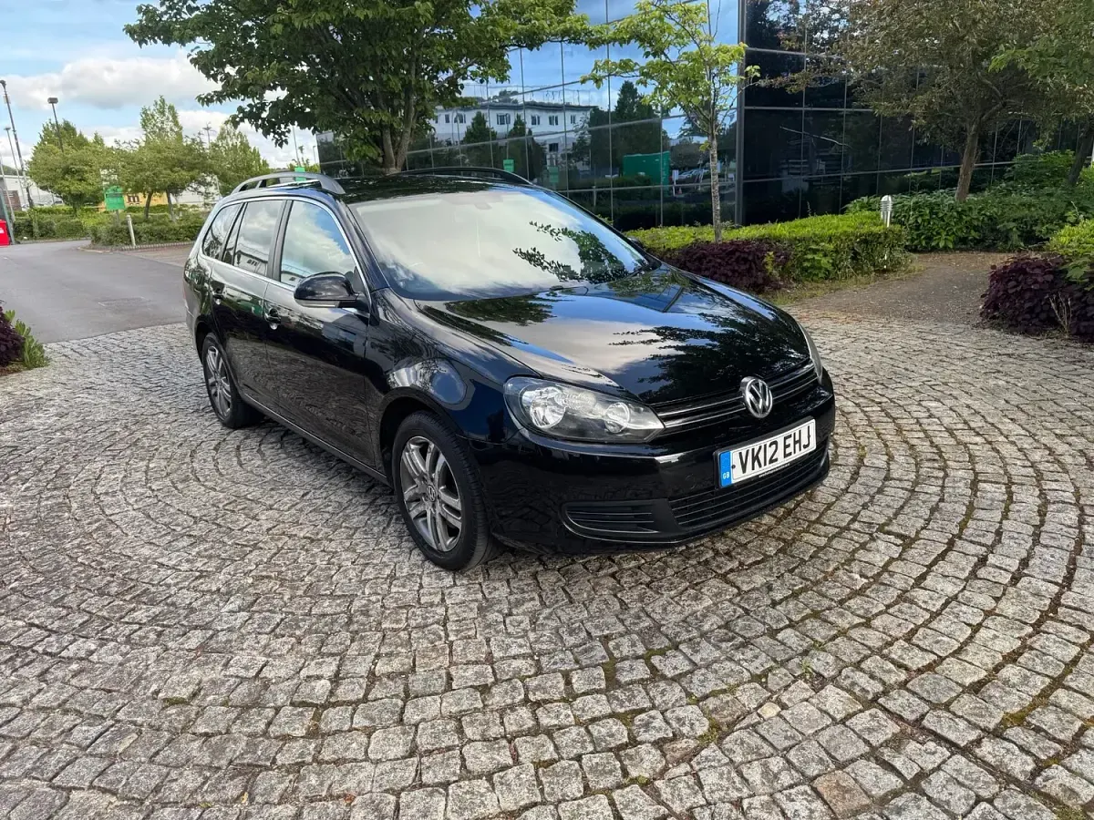 Used VW Golf VII SE 150 HP (110 kW) 2012 Black Estate