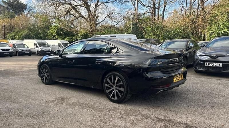 Used Peugeot 508 GT-line 129 HP (94 kW) 2021 Black Hatchback