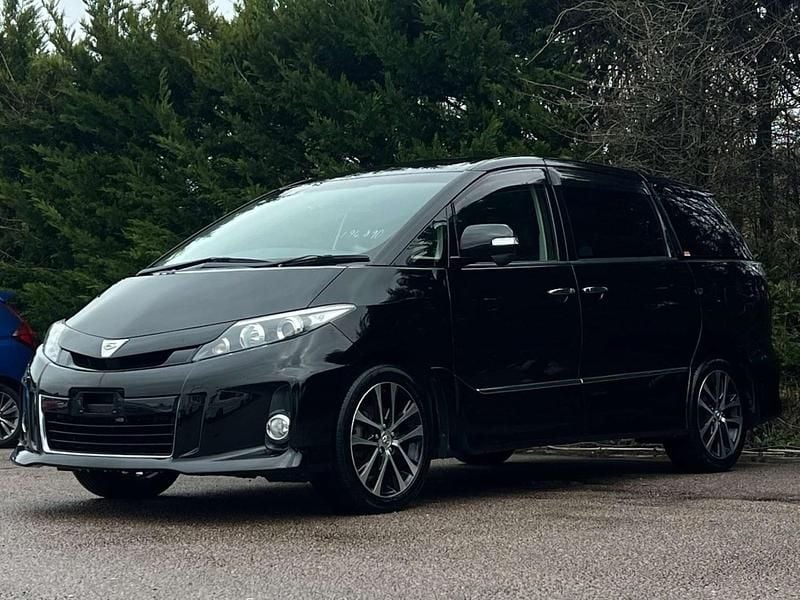 Usado Toyota Estima Edition 2015 Negro Monovolumen