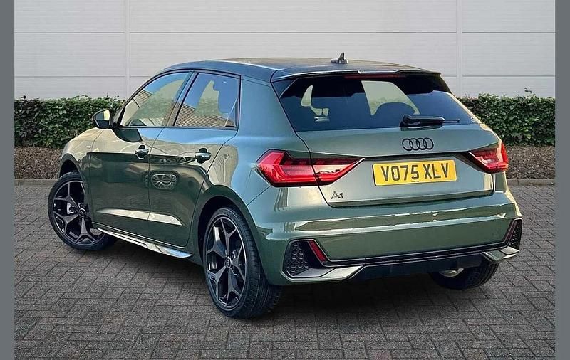 New Audi A1 Black Edition 113 HP (83 kW) 2025 Green Hatchback