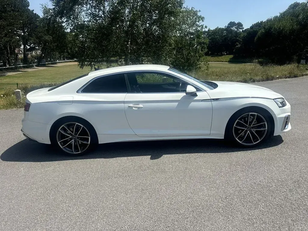 Used Audi A5 S-Line 163 HP (119 kW) 2021 White Coupe