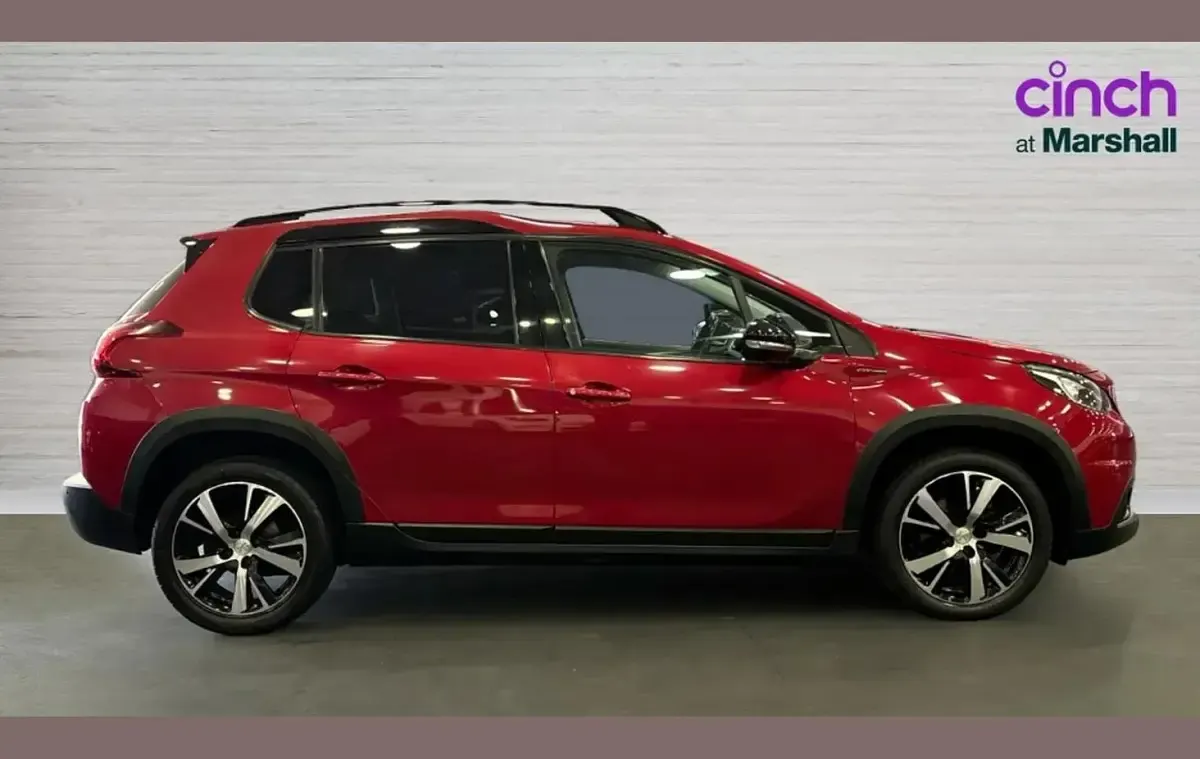 Used Peugeot 2008 GT-line 128 HP (94 kW) 2019 Red SUV
