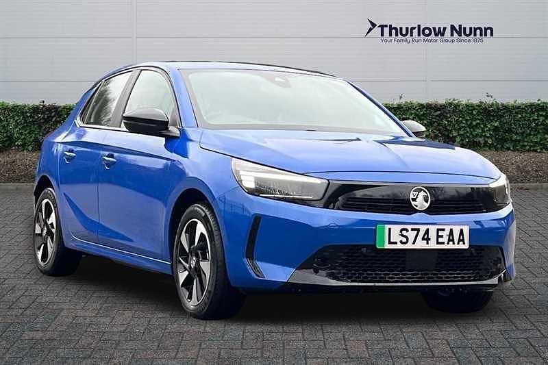 Used Vauxhall Corsa-e Design Edition 100 kW (136 HP) 2024 Blue Hatchback