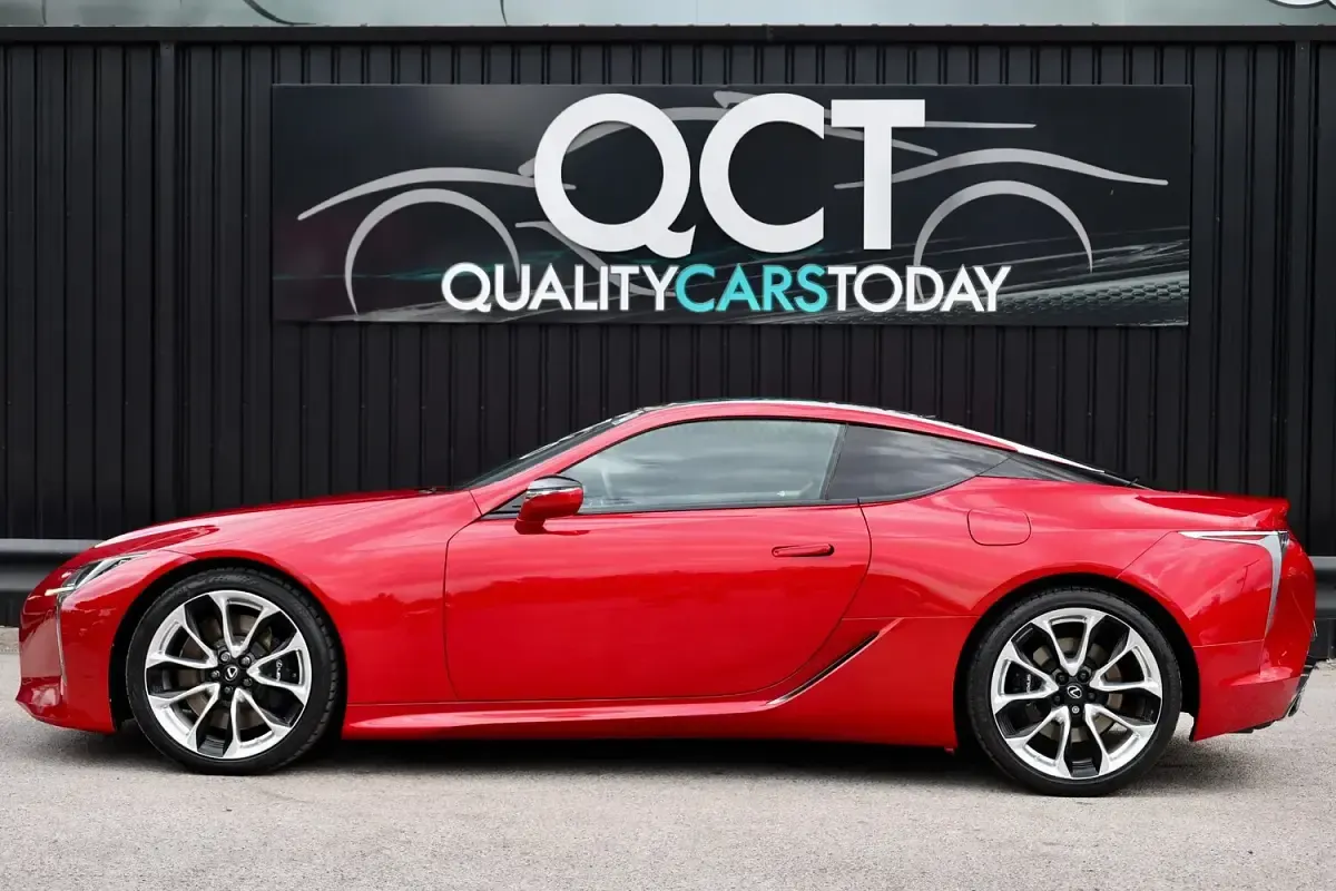 Used Lexus LC 500 Sport Line 477 HP (350 kW) 2018 Red Coupe