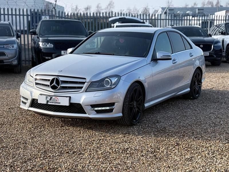 Used Mercedes C220 AMG 2014 Silver Sedan