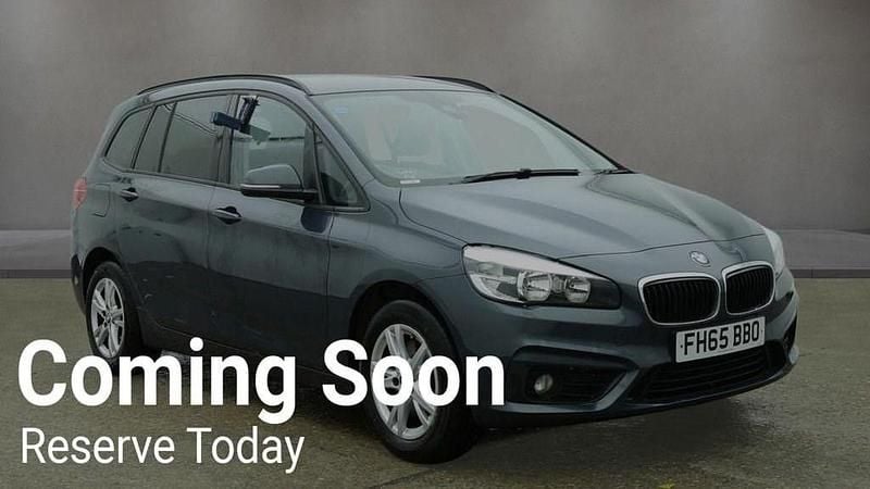 Used BMW 218 Comfort Edition 150 HP (110 kW) 2015 Grey MPV