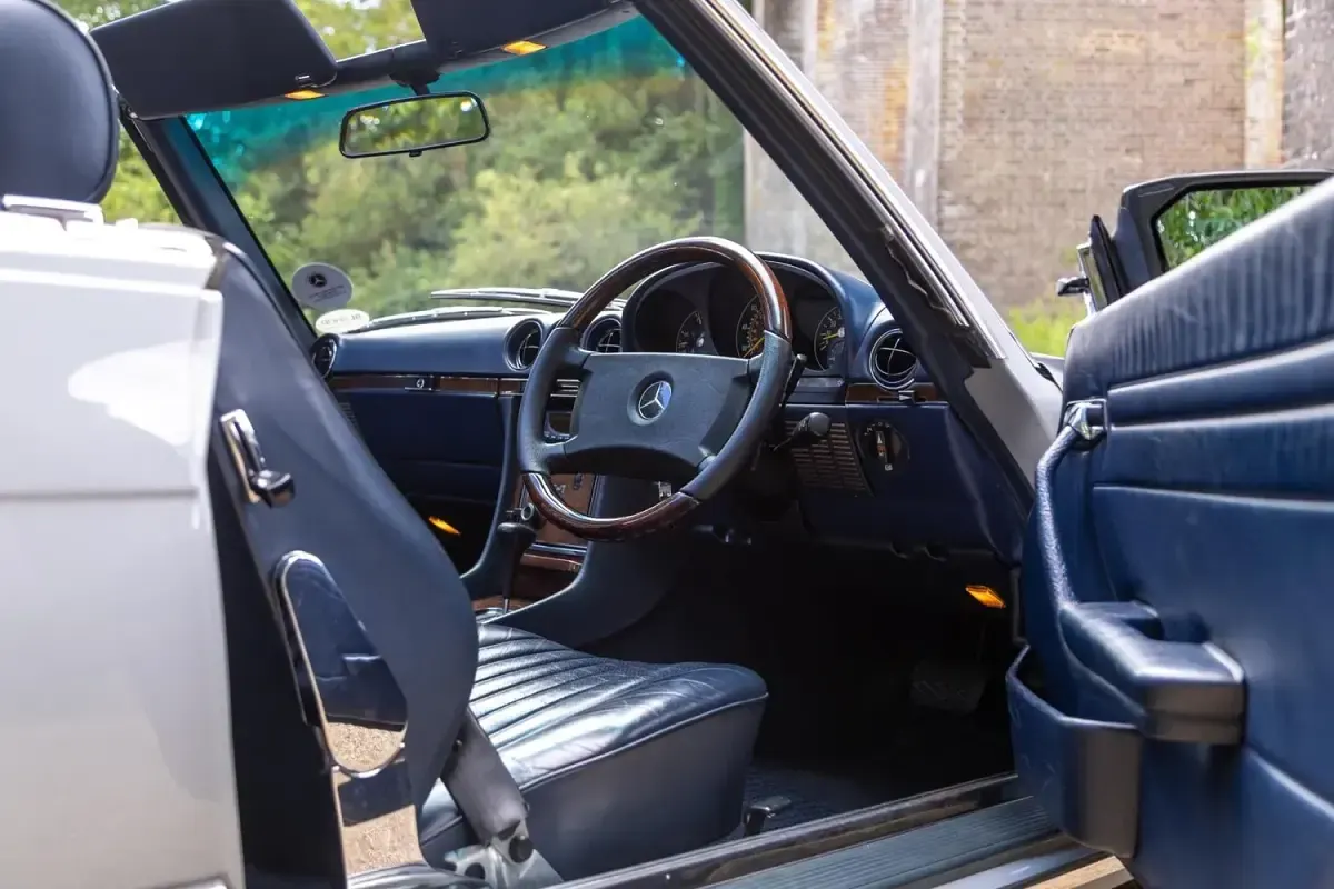 Used Mercedes SL300 1988 Grey Cabriolet