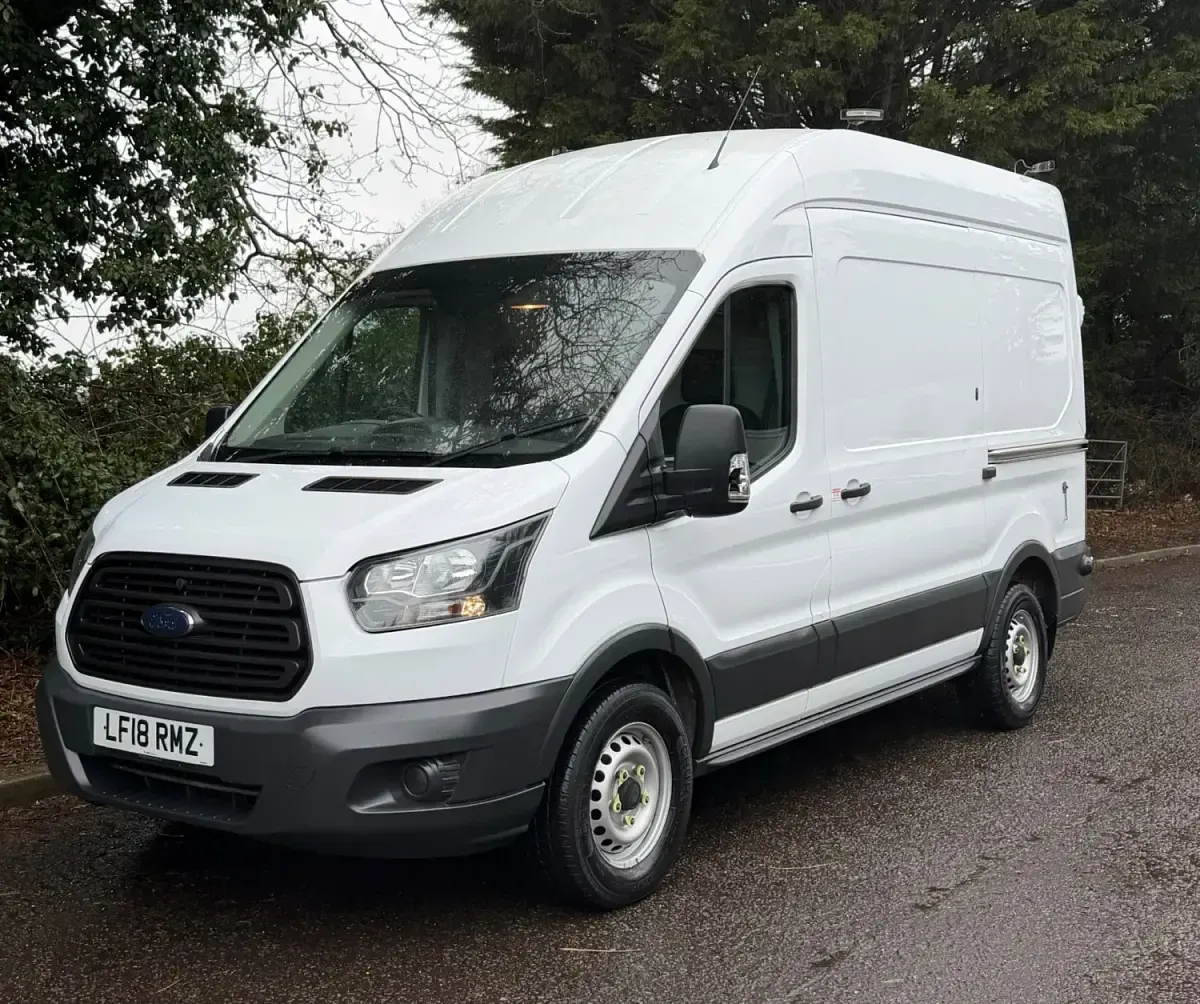 Używany Ford Transit 130 KM (95 kW) 2018 Biały Van