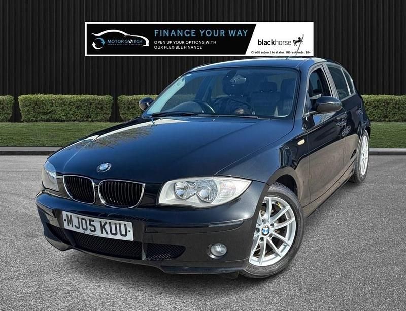 Used BMW 116 Sport Line 2005 Black Hatchback