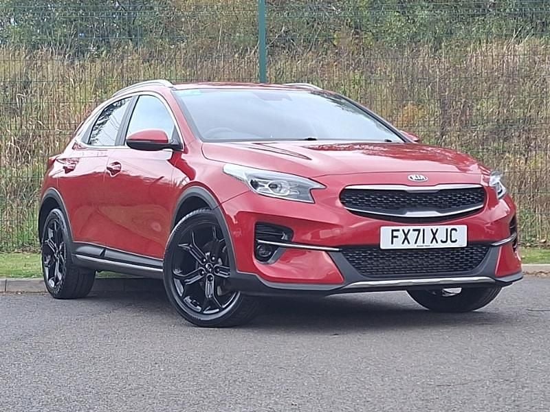 Red Used 2021 Kia XCeed 3 SUV | £15,998 (Fair price) - Image 1/4