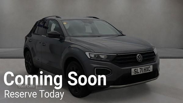 Grey Used 2021 VW T-Roc Black Edition SUV | £17,750 (Fair price) - Image 1/4