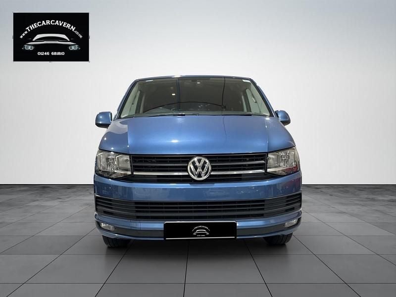 Used VW T6 Highline 138 HP (101 kW) 2016 Blue Van