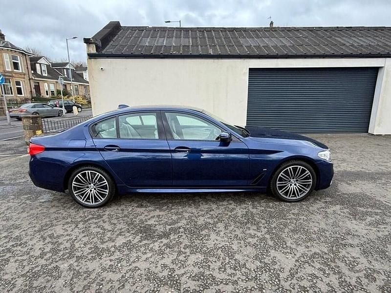 Used BMW 530e M Sport 252 HP (185 kW) 2019 Blue Sedan