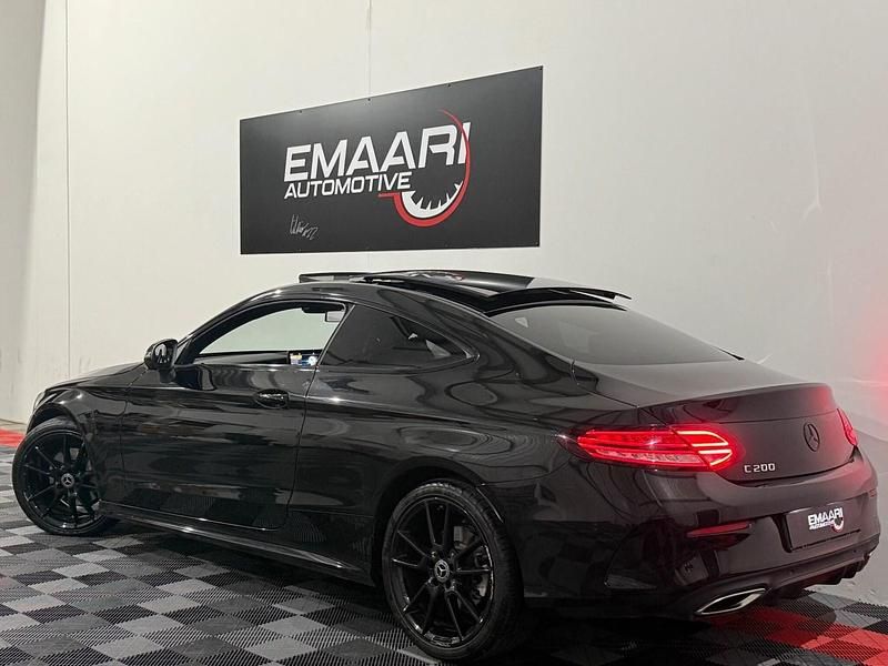 Used Mercedes C200 AMG line 2020 Black Coupe