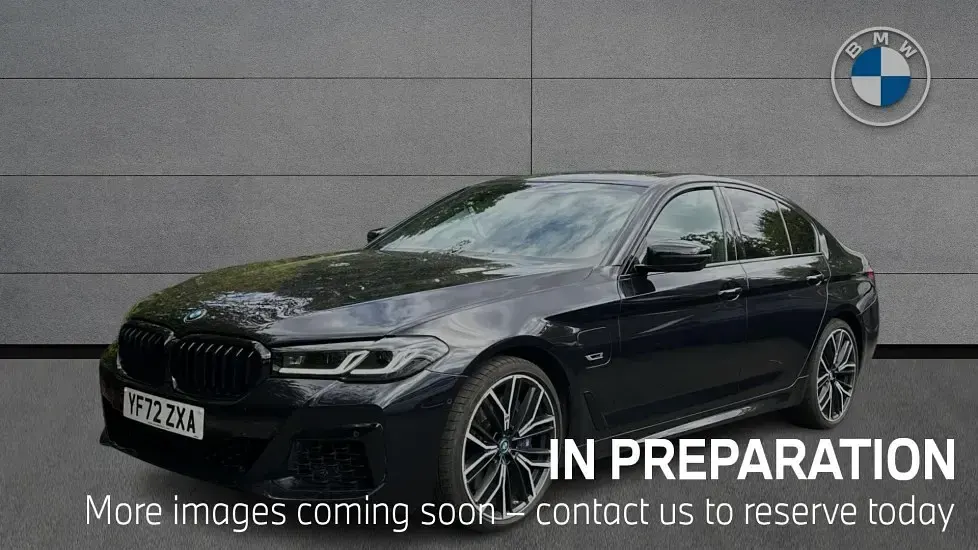 Used BMW 545e M Sport 389 HP (286 kW) 2022 Black Sedan