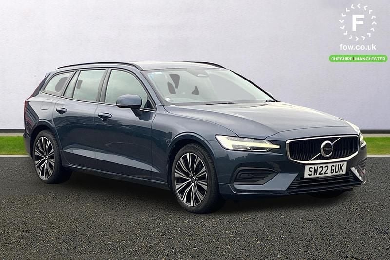 Blue Used 2022 Volvo V60 Core Estate | £19,699 (Good price) - Image 1/3