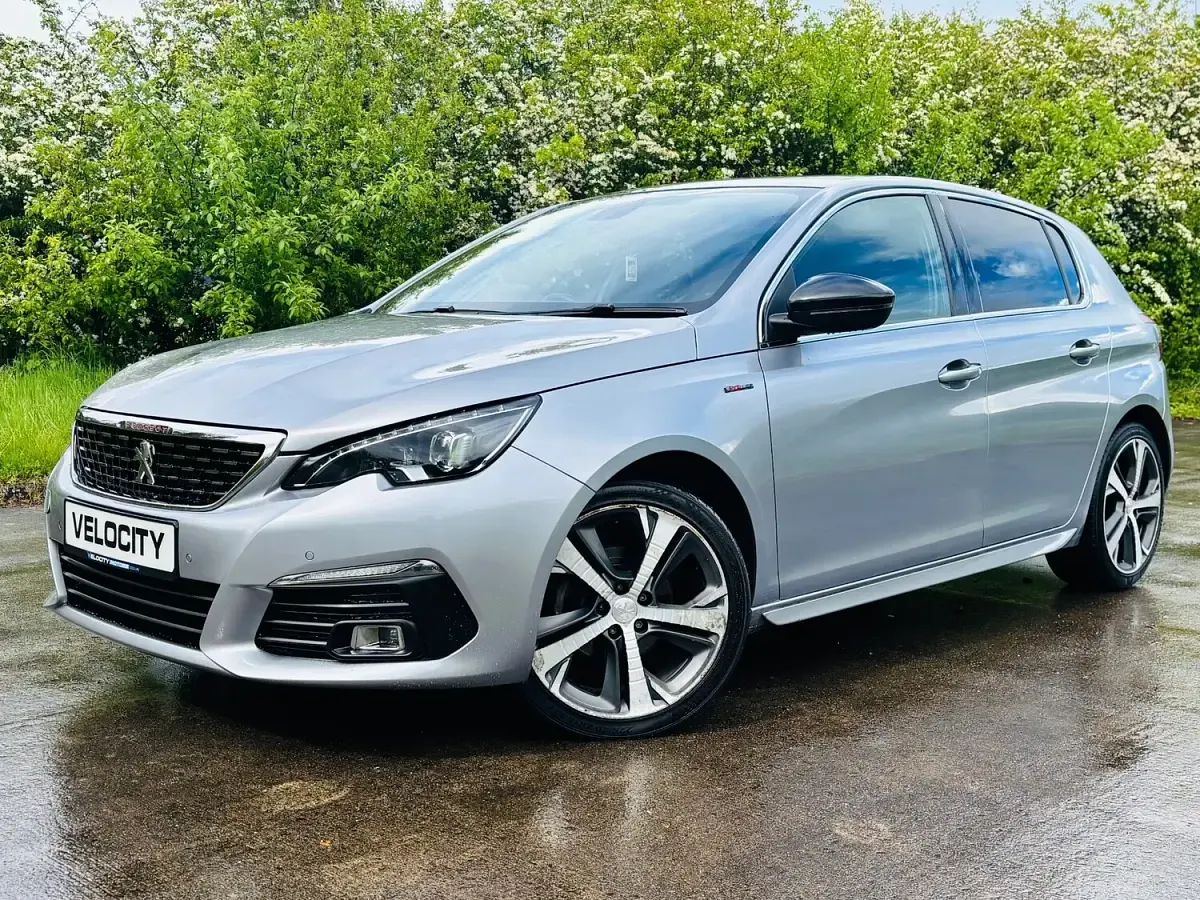 Used Peugeot 308 GT-line 130 HP (95 kW) 2018 Grey Hatchback
