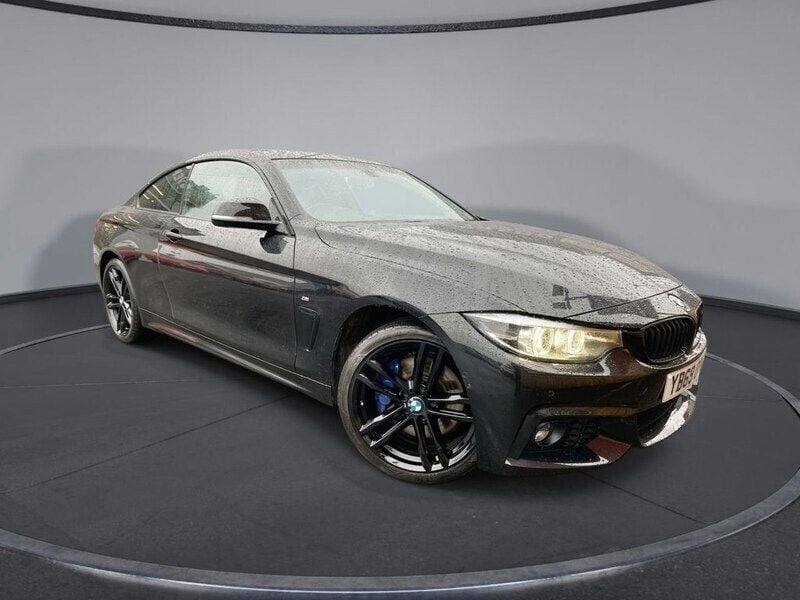 Black Used 2019 BMW 420 M Sport Coupe | £20,499 (A bit pricey) - Image 1/4