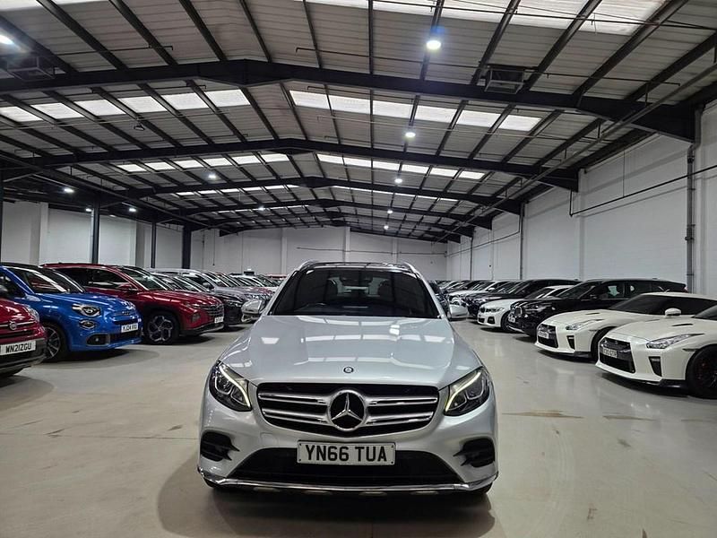 Used Mercedes GLC250 AMG line 204 HP (150 kW) 2016 Silver SUV