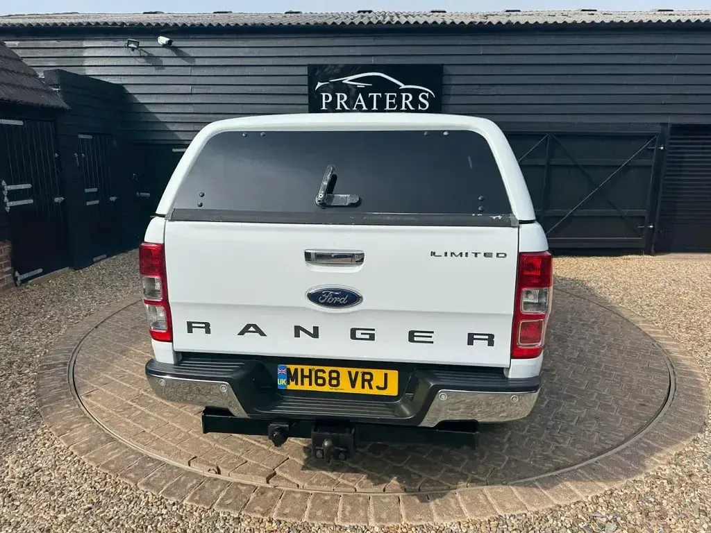 Used Ford Ranger Limited 200 HP (147 kW) 2019 White Pickup