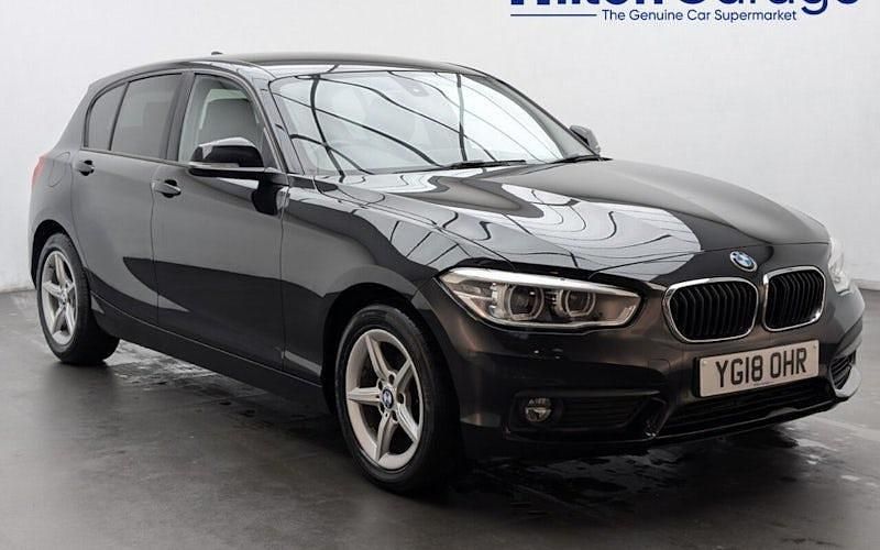 Used BMW 116 Comfort Edition 116 HP (85 kW) 2018 Black Hatchback