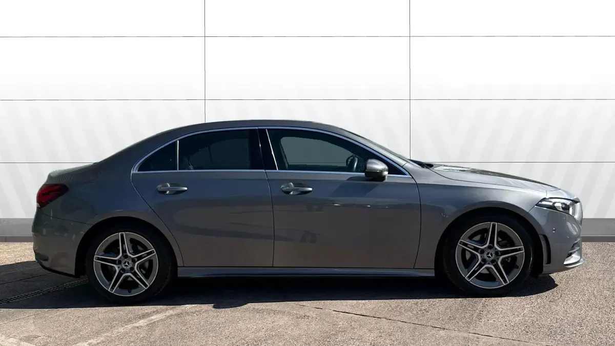 Used Mercedes A200 AMG Line Premium 163 HP (119 kW) 2019 Grey Sedan