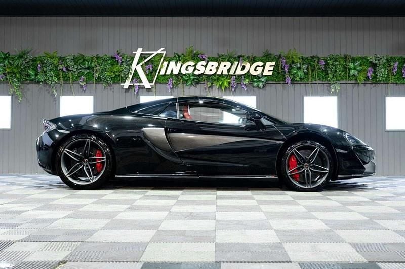 Used McLaren 570S 570 HP (419 kW) 2018 Black Cabriolet