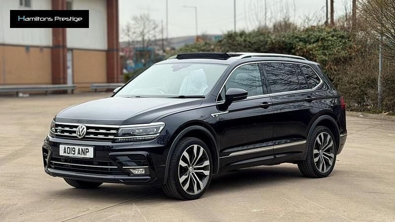Used VW Tiguan Allspace R-line 190 HP (139 kW) 2019 Black SUV
