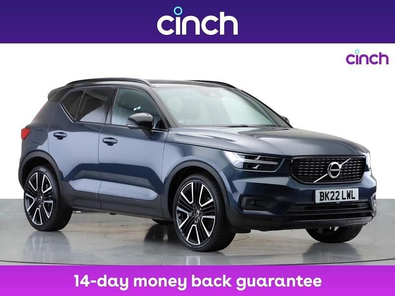 Blue Used 2022 Volvo XC40 R-Design Pro SUV | £21,999 (Fair price) - Image 1/3