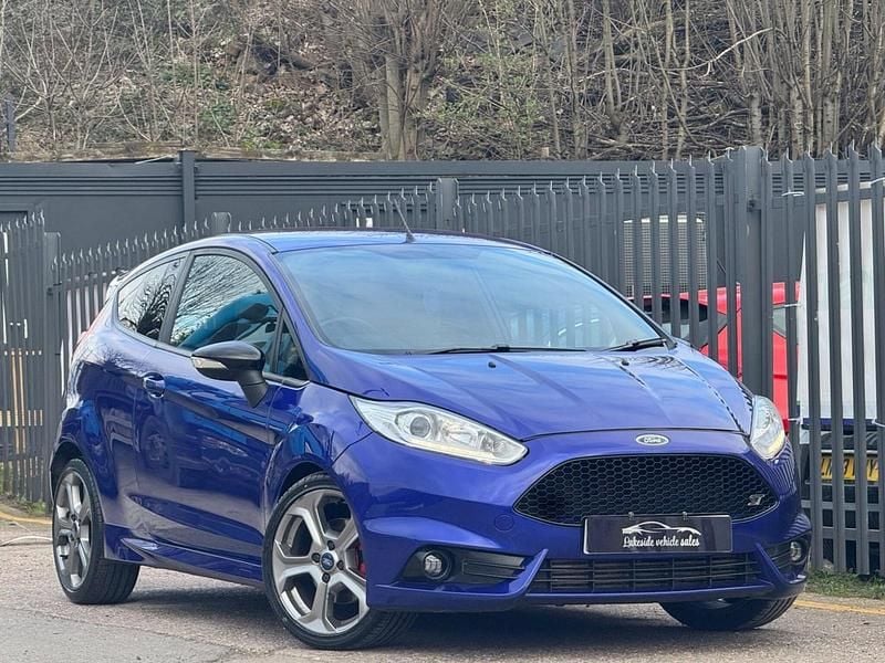 Used Ford Fiesta ST 182 HP (133 kW) 2017 Blue Hatchback