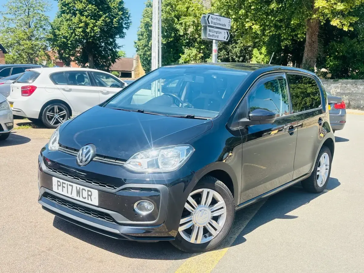 Used VW up! high up! 90 HP (66 kW) 2017 Black Hatchback