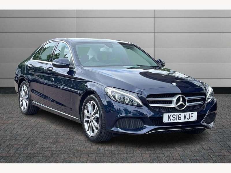 Blue Used 2016 Mercedes C200 Premium Sedan | £13,095 (Fair price) - Image 1/4