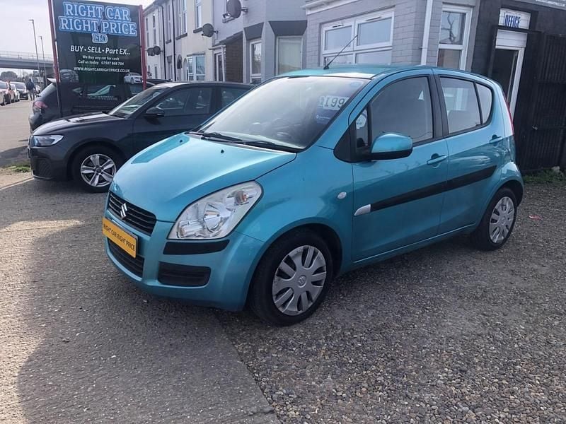 Used Suzuki Splash GLS 86 HP (63 kW) 2009 Turquoise Hatchback
