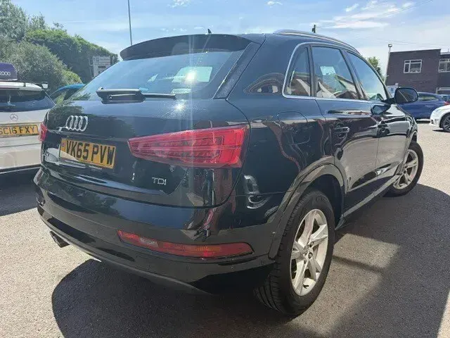 Used Audi Q3 Design 150 HP (110 kW) 2015 Black SUV