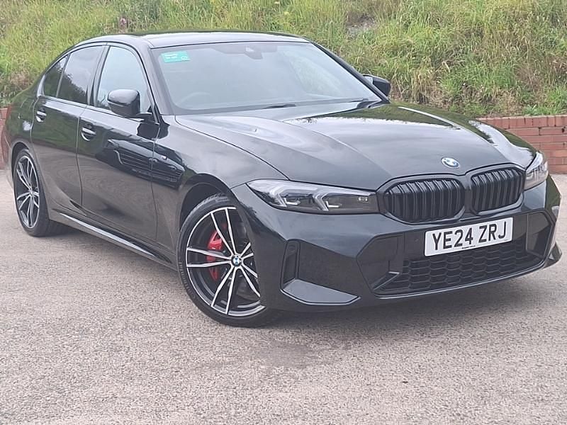 Black Used 2024 BMW 320 M Sport Sedan | £33,698 (A bit pricey) - Image 1/4