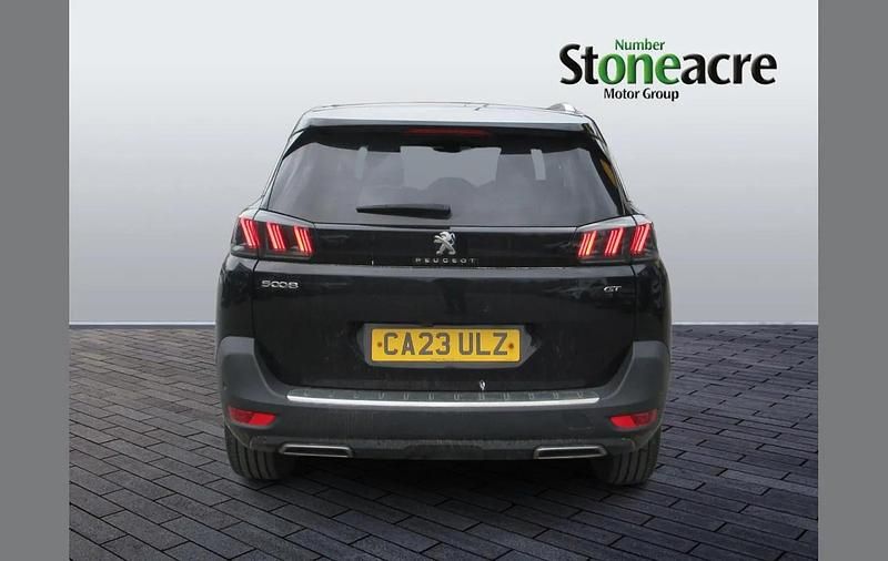 Used Peugeot 5008 GT-line 130 HP (95 kW) 2023 Black SUV